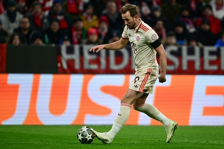 Kane pense rater le match contre l'Eintracht. AFP