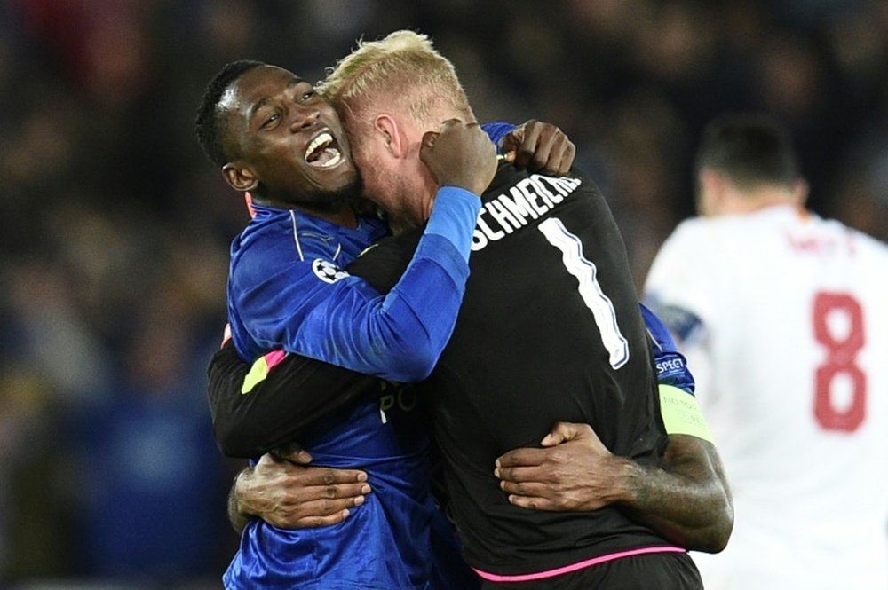 Wilfred Ndidi está llamado a ser el 'nuevo Kanté' del Leicester. AFP/Archivo