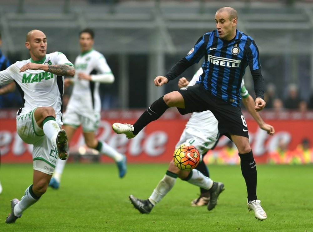 El delantero del Inter estaría en la agenda de la Fiorentina. AFP/Archivo