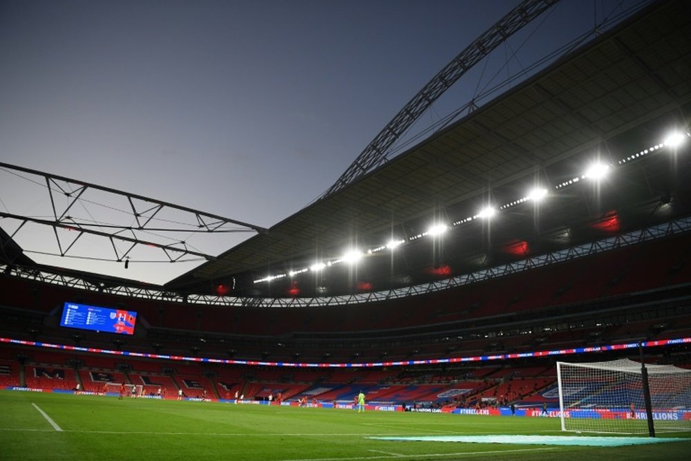 Wembley acogerá una final de la EFL Cup con público. AFP
