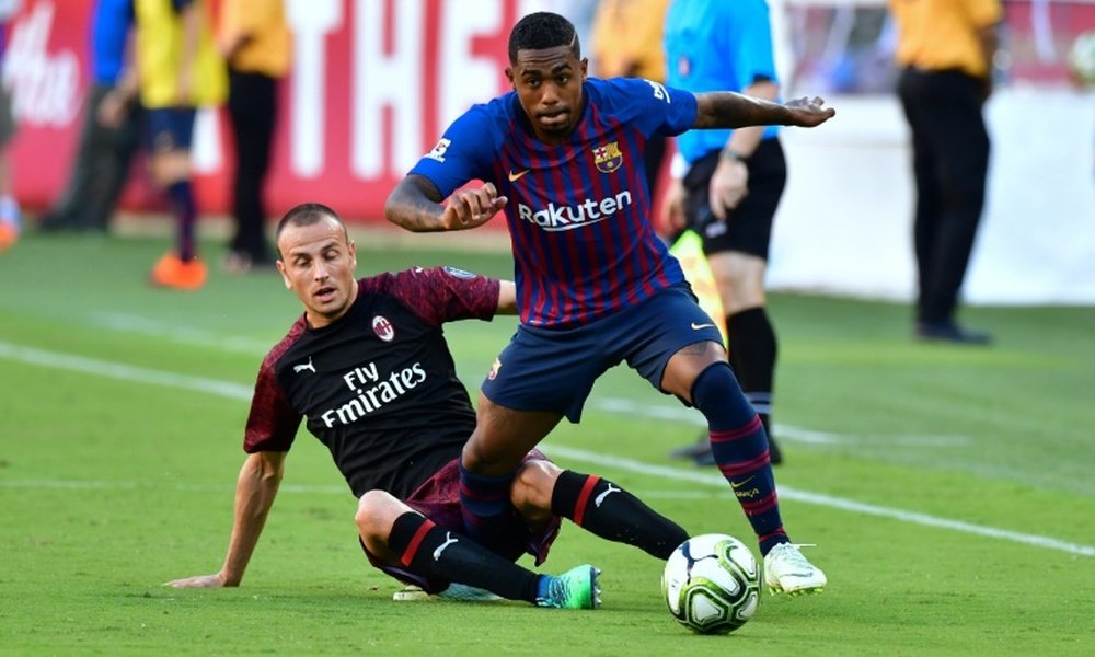 Malcom is thought to be very high on Tottenham's wishlist. AFP