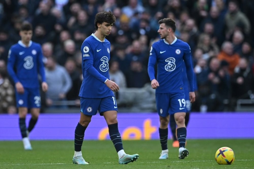 Joao Felix has scored just one goal in six competitive matches for Chelsea. AFP