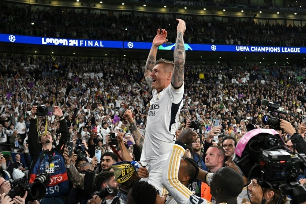 Toki Kroos explained why he decided to hang up his boots at 34. AFP