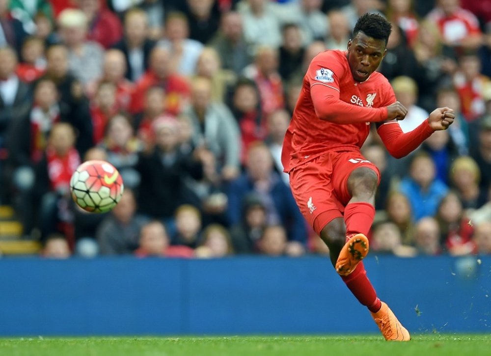 Liverpools striker Daniel Sturridge, pictured on September 20, 2015, made just seven league starts last season as he was sidelined by thigh and calf problems before undergoing a hip operation in May 2015