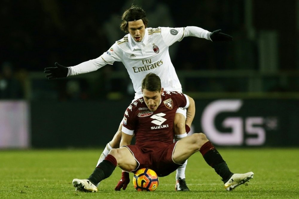 Romagonli est l'un des joueurs qui intéresse Sarri. AFP