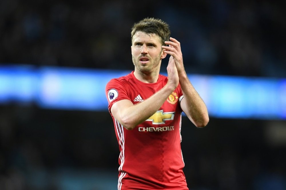 Carrick's quality was disguised yet effective for the Red Devils. AFP