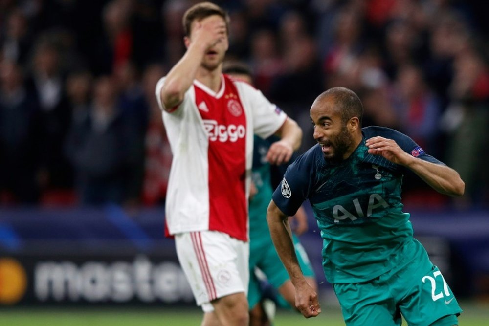 Tottenham a éliminé l'Ajax. AFP