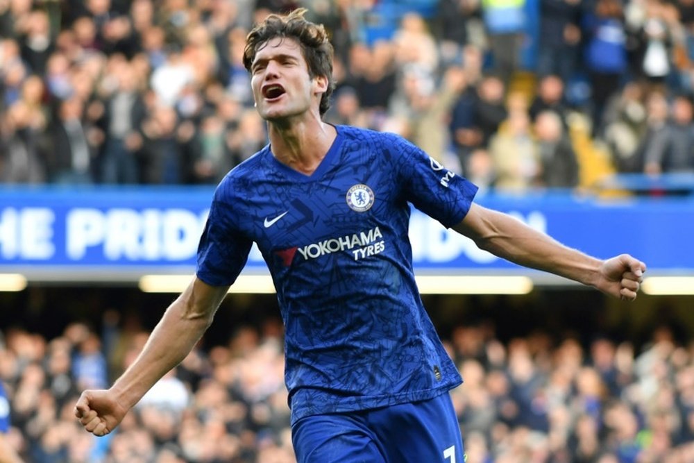 Inter go for Marcos Alonso. AFP