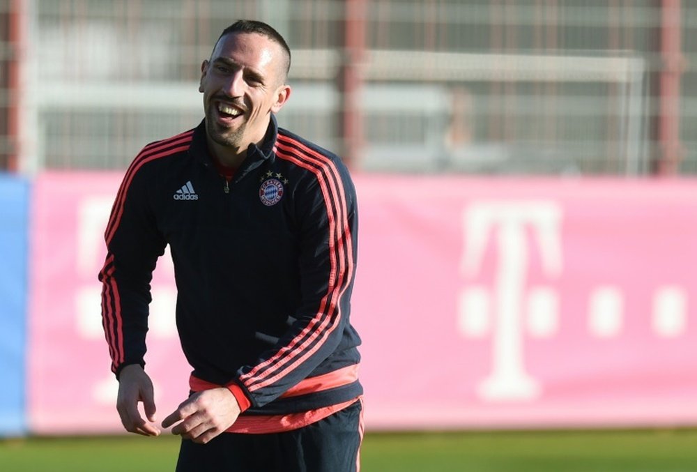 Ribéry podría volver ante el Hoffenheim, el 31 de enero. EFE