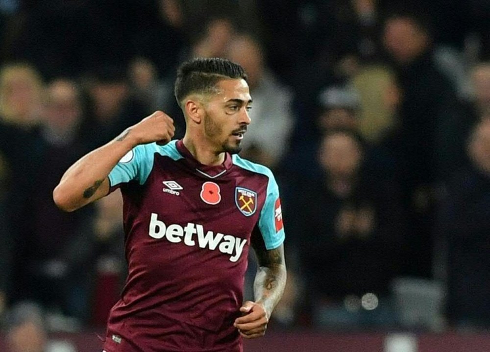 West Ham star Lanzini banned for dive at Stoke. AFP