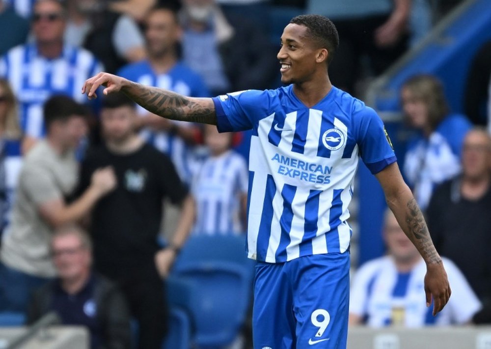 Brighton showed Luton what the Premier League is like. AFP