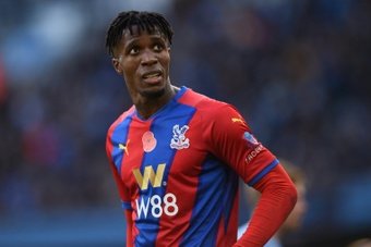 Zaha has played 1,150 minutes in 13 competitive matches. AFP
