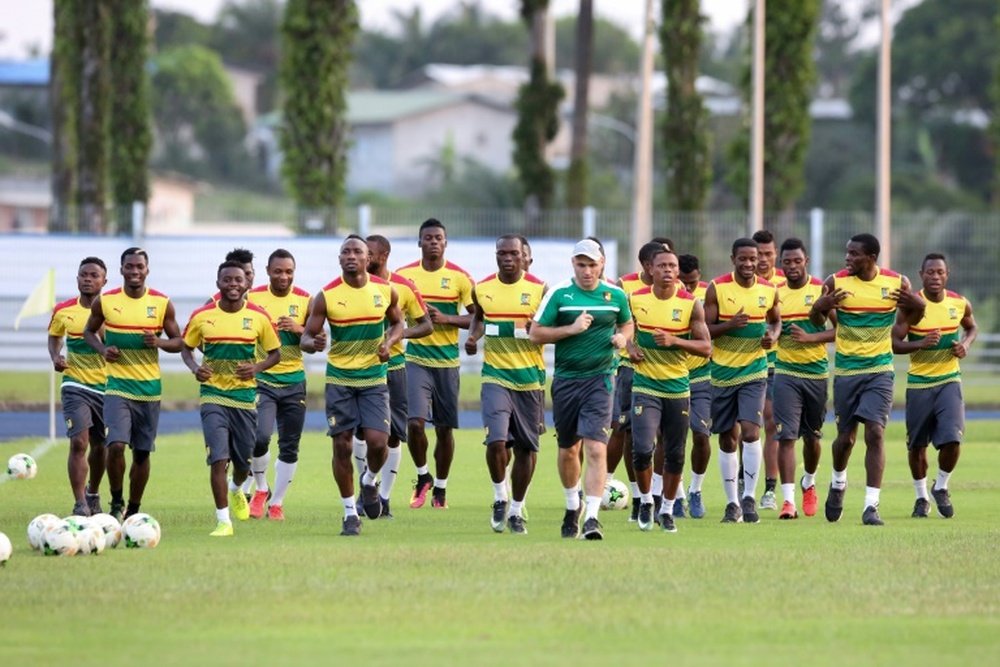 Cameroon's squad will play for Foe.AFP