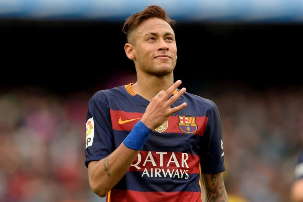 Brazil's Neymar is set to become the most expensive footballer of all time. AFP