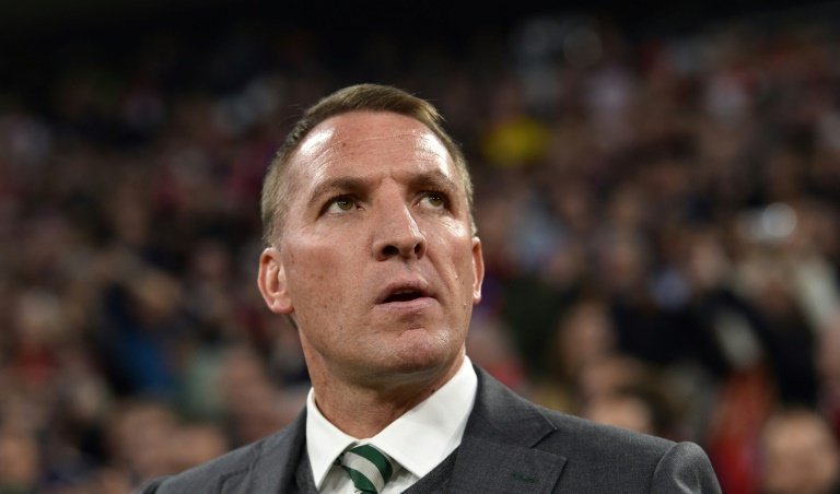 Rodgers is rumoured for Arsenal leadership. AFP