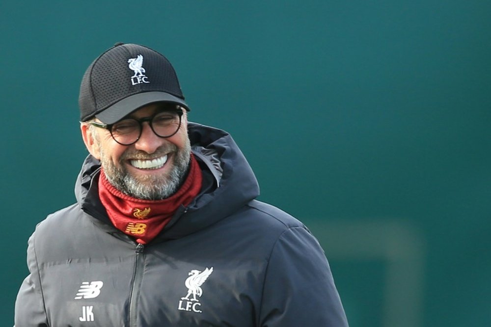 Treinador do Liverpool, Jurgen Klopp apoia a volta do futebol sem torcida. AFP