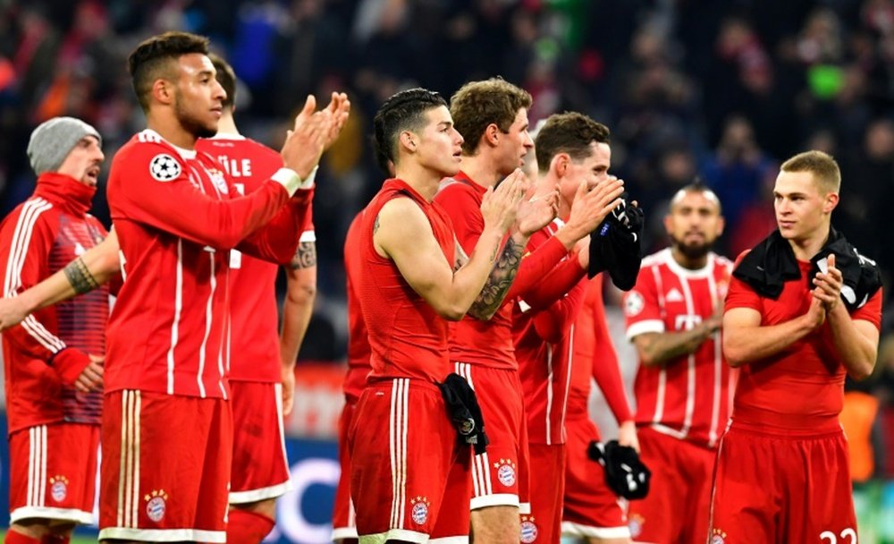 El Bayern pone a prueba al Besiktas. AFP