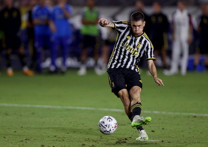 Matías Soulé volverá a la Juventus este verano. AFP