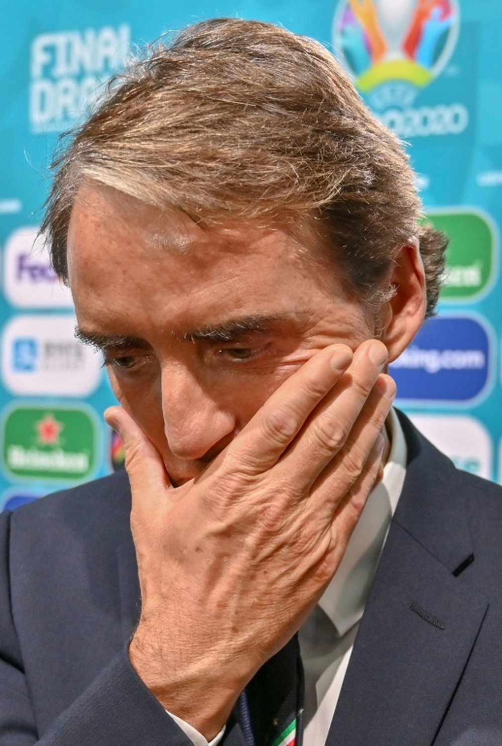 Coronavirus: Mancini hopeful football can return to boost Italy. AFP