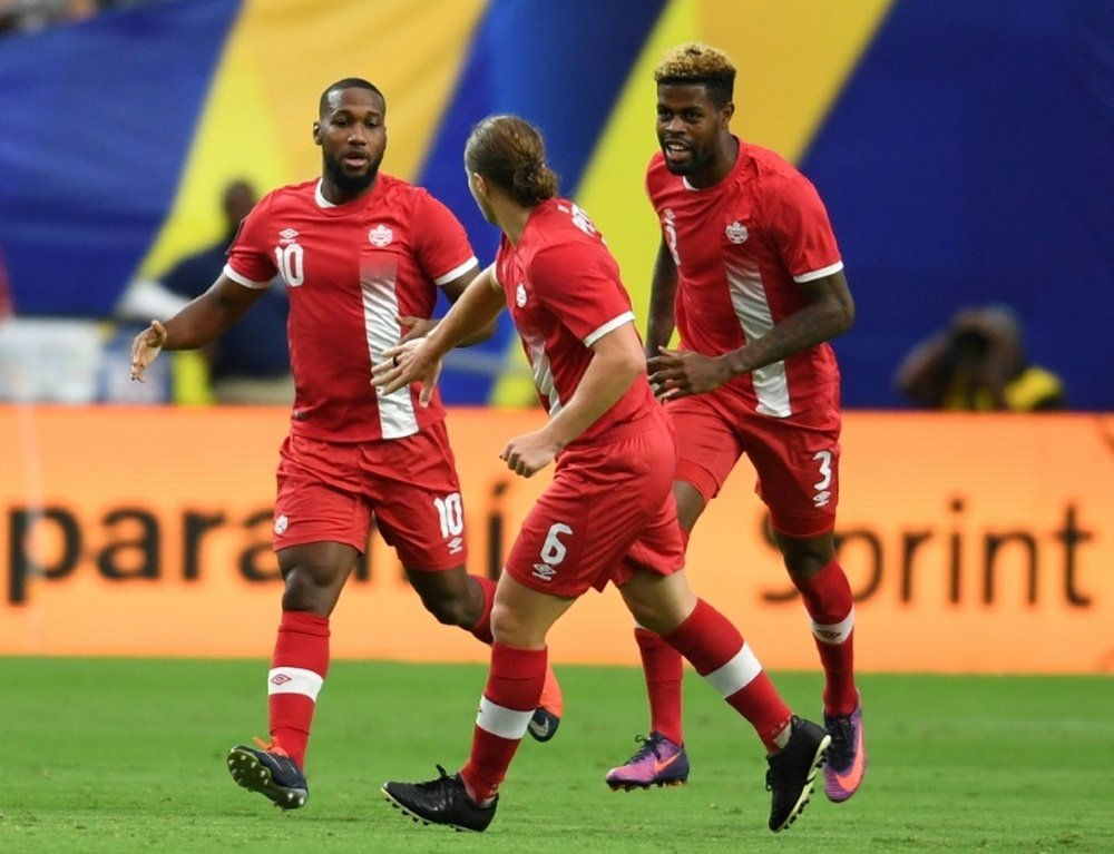 Canadá se llevó la victoria en el amistoso. AFP