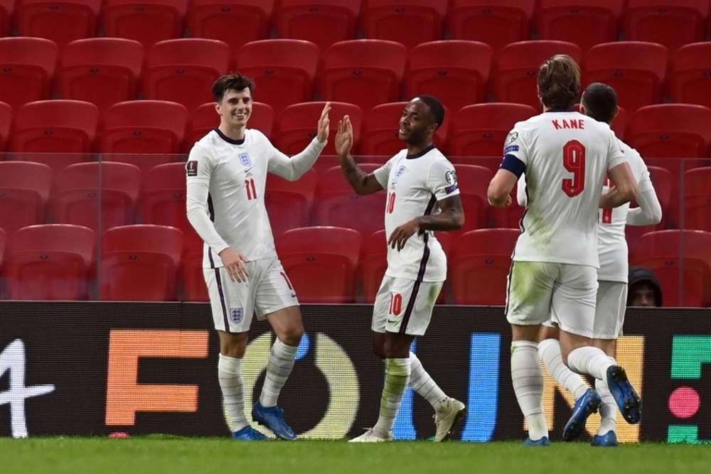 Southgate ne se prononce pas pour Mount et Chilwell. AFP