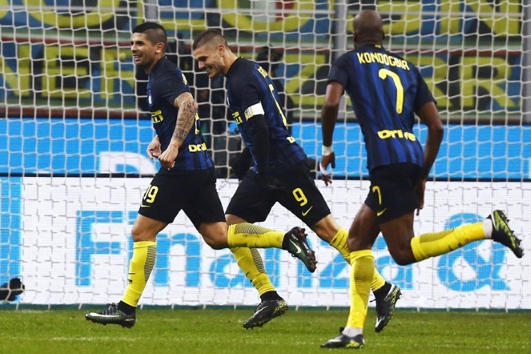 El Inter de Milán ha vuelto a sonreír de la mano de Pioli. AFP/Archivo