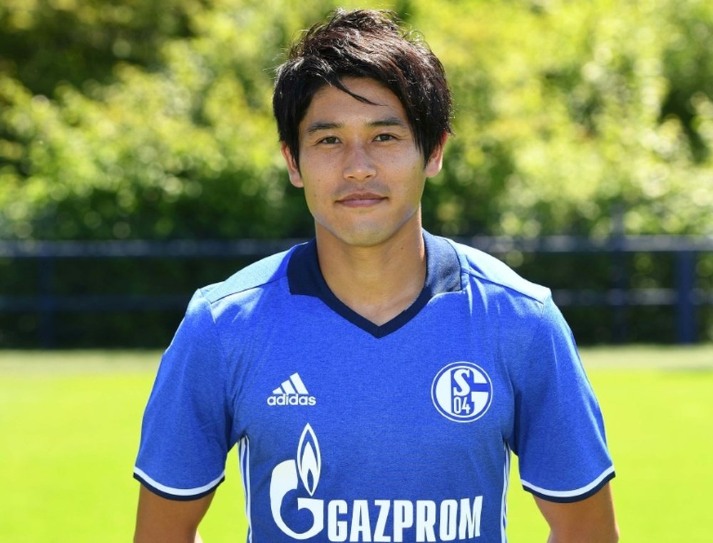 Atsuto Uchida, pictured on July 20, 2016, has been blighted by knee problems for two years and has been out since a relapse in April 2015