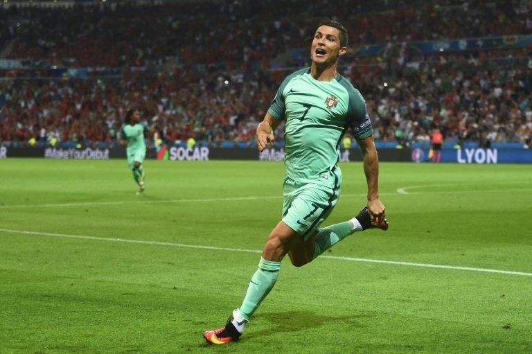 Cristiano Ronaldo's nine European Championship goals