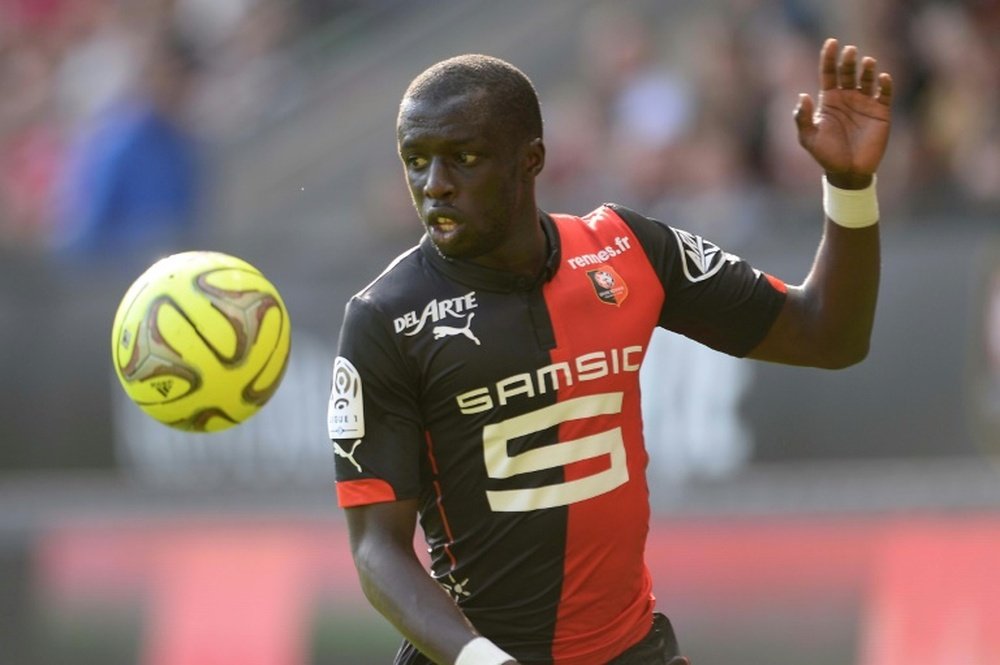 Doucoure, en un partido con el Rennes, ha fichado por el Watford para ser cedido al Granada. AFP