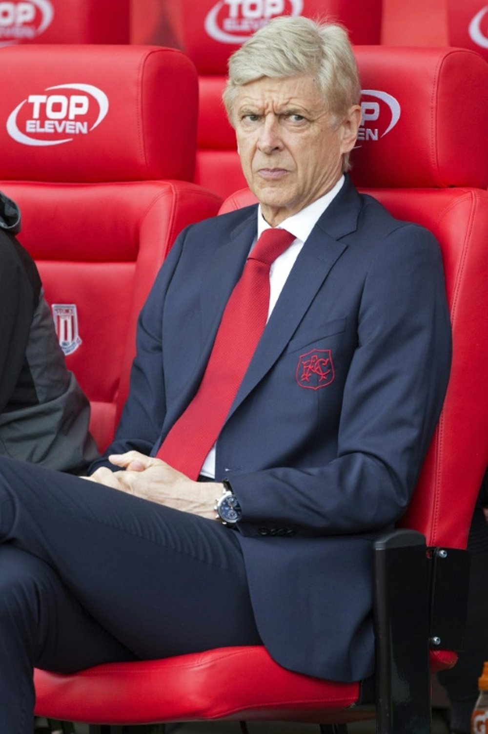 Wenger has come under heavy criticism after the 4-0 loss to Liverpool. AFP