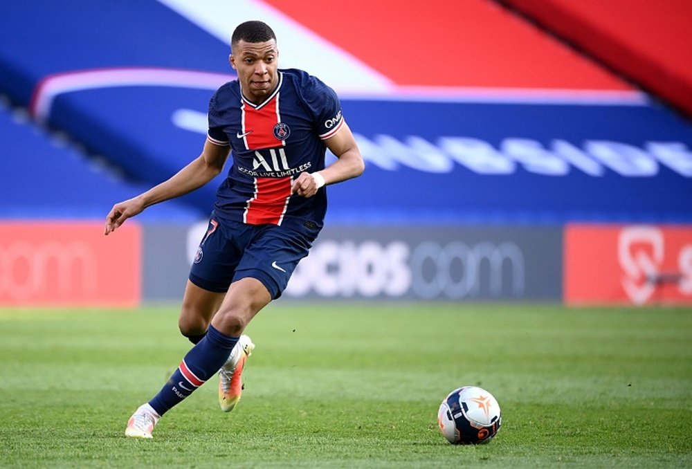 PSG are willing to sign three top players for Mbappe. AFP