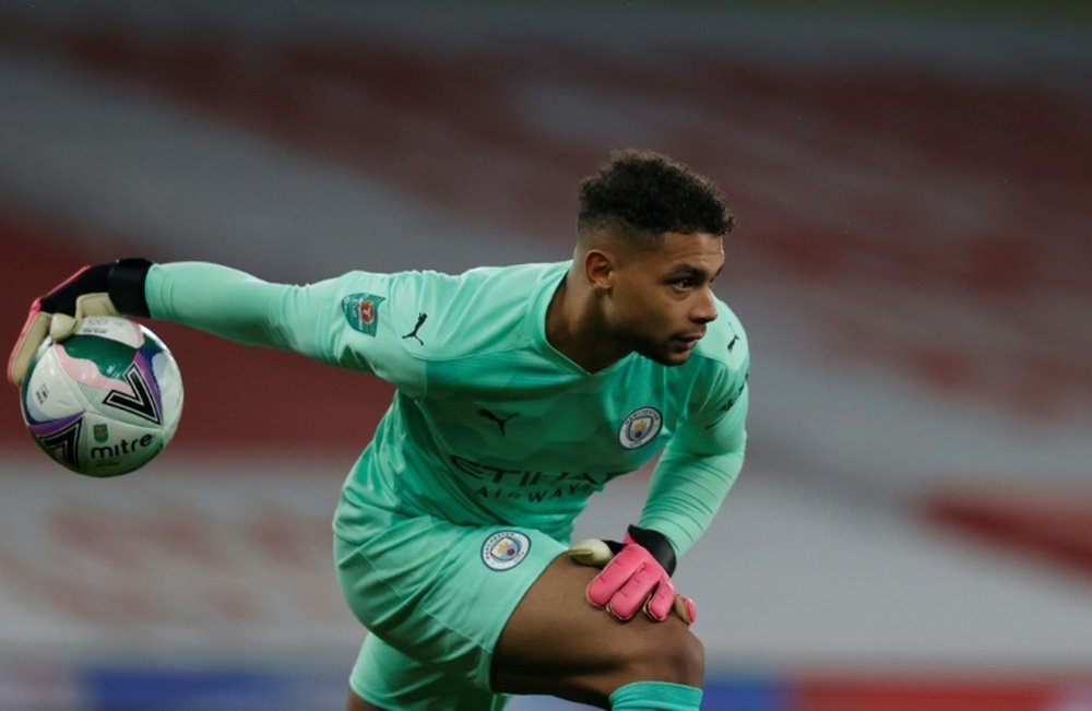 Steffen signs new Man City contract and vows to push Ederson. AFP