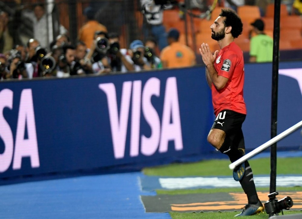 Salah se perdería su tercera pretemporada seguida. AFP