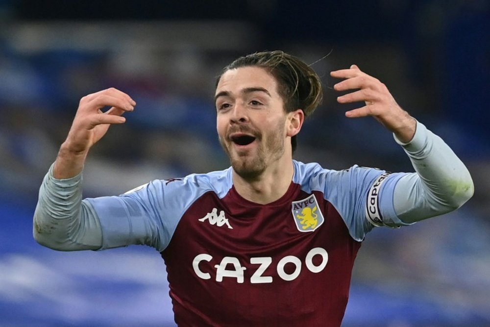 Jack Grealish tendrá la última palabra sobre su salida al City. AFP/Archivo