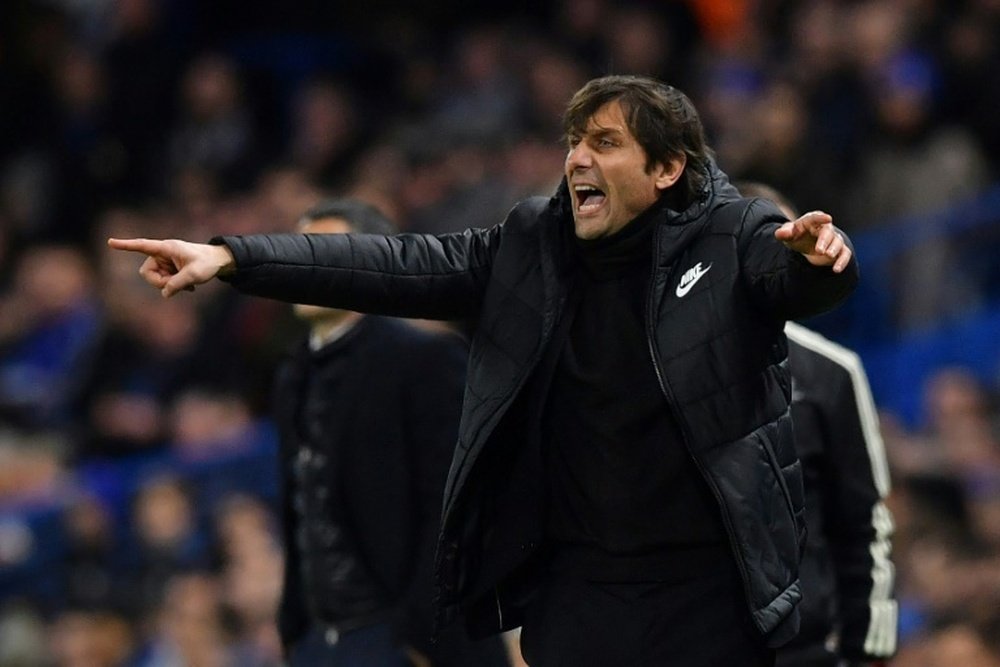 Conte is one of the names to have been linked with the Italy job. AFP