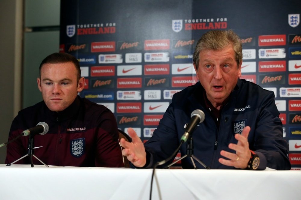 Rooney's retirement came as a surprise to Hodgson. AFP