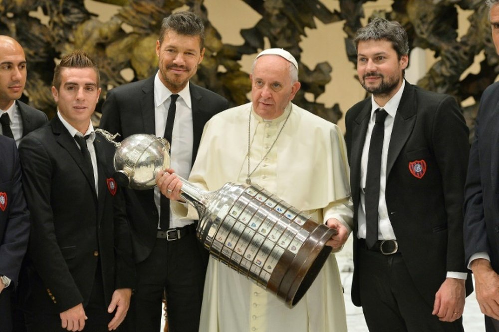 La mort du pape met en pause la Serie A ce lundi. AFP