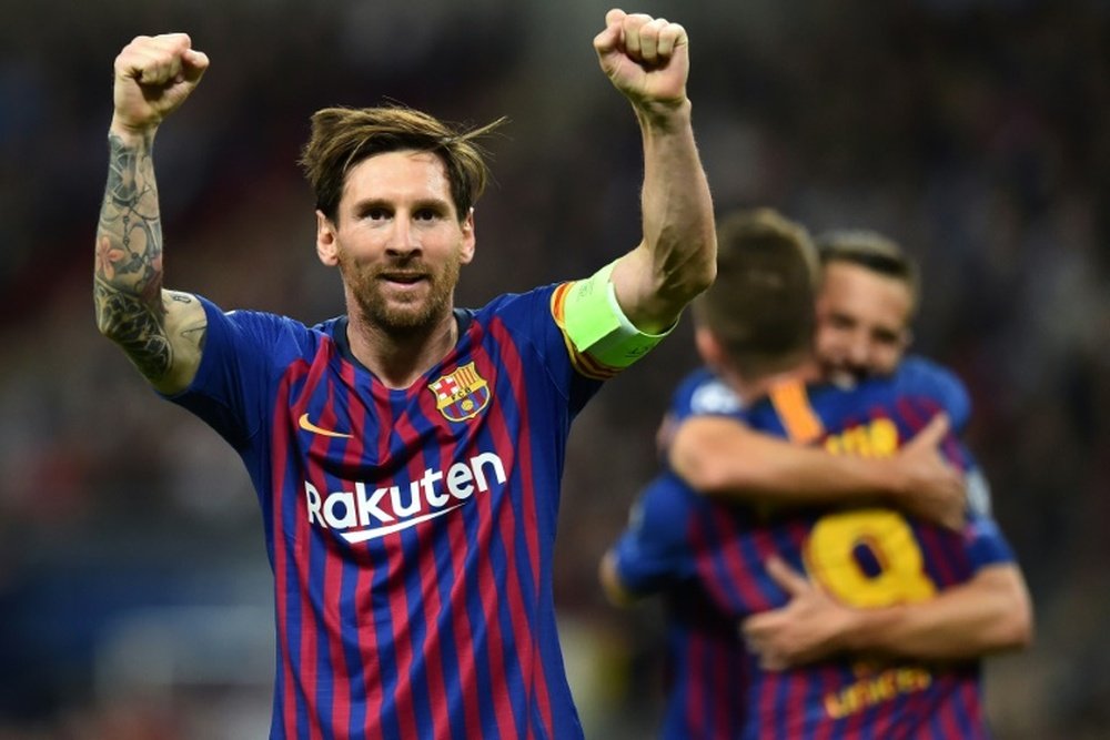 Messi ya es 'Pichichi'. AFP