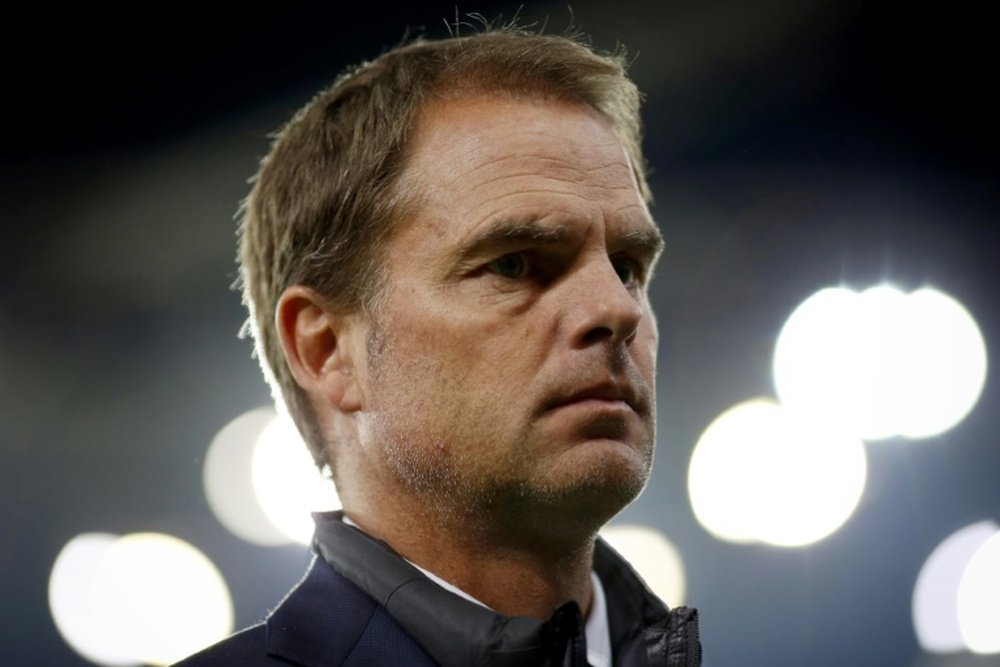 El técnico holandés no tuvo suerte en el Inter de Milán. AFP