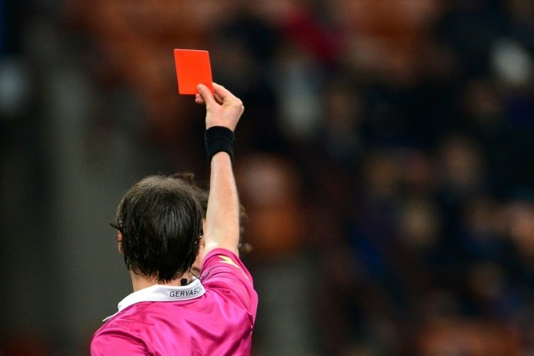 Turkish referee 'shown red card' in stormy top-flight clash