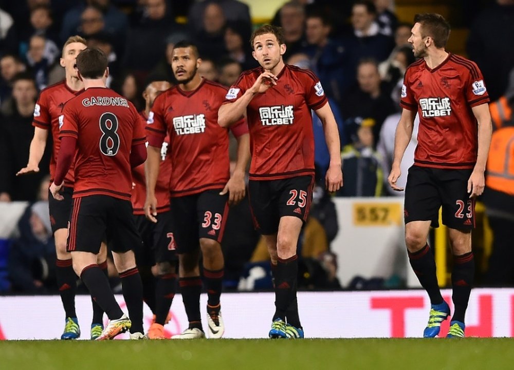 West Bromwich Albion fightback puts pressure on Bournemouth. AFP