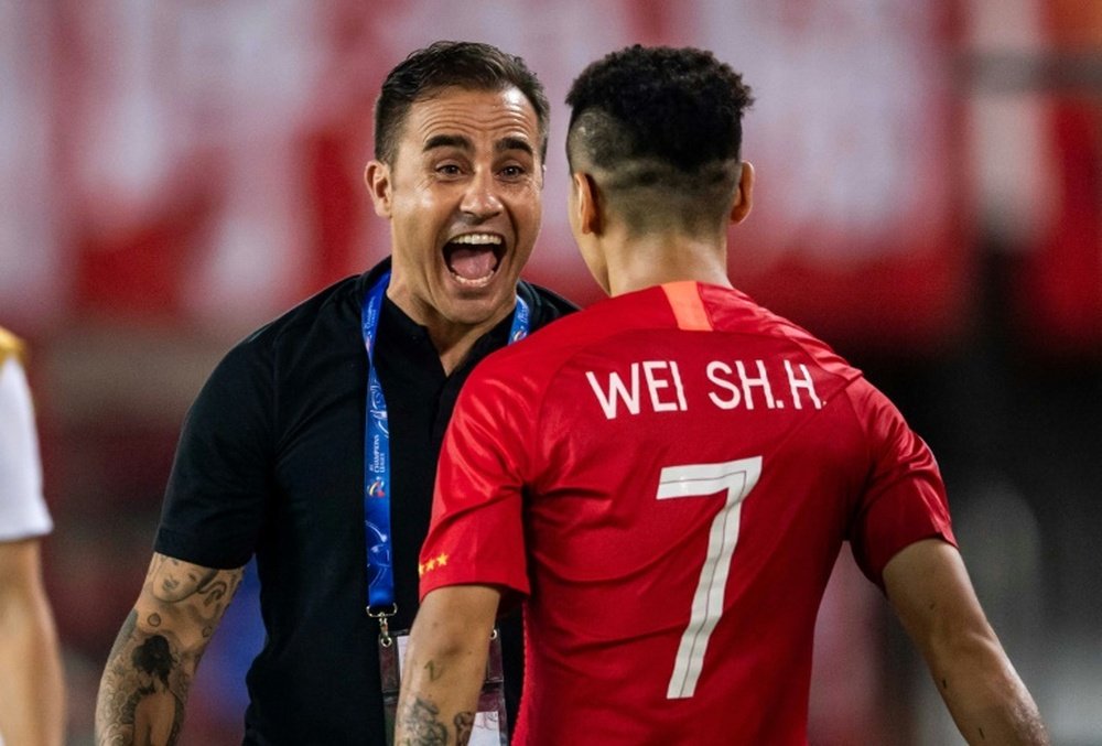 Wei Shihao, candidato al Balón de Oro chino. AFP