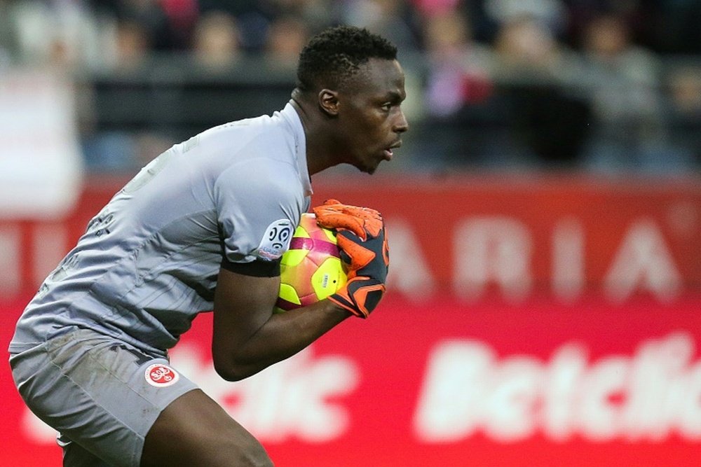 Mendy à Chelsea ce mercredi. AFP