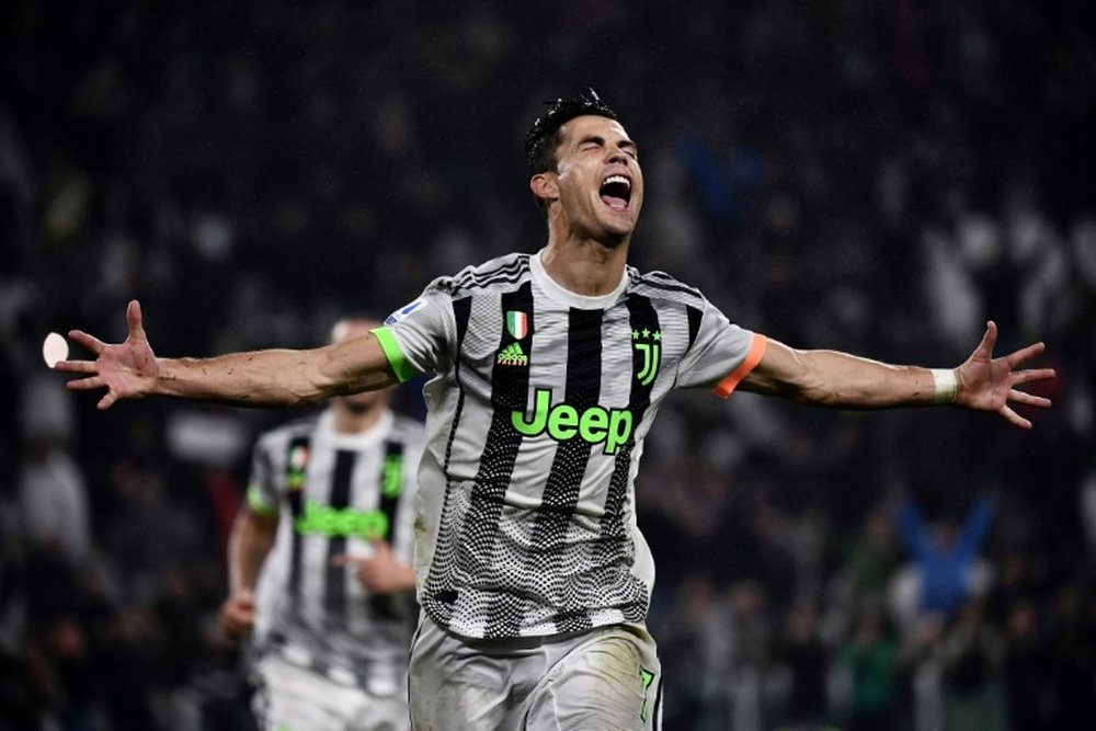 Juventus' Portuguese forward Cristiano Ronaldo was substituted for the second straight game.