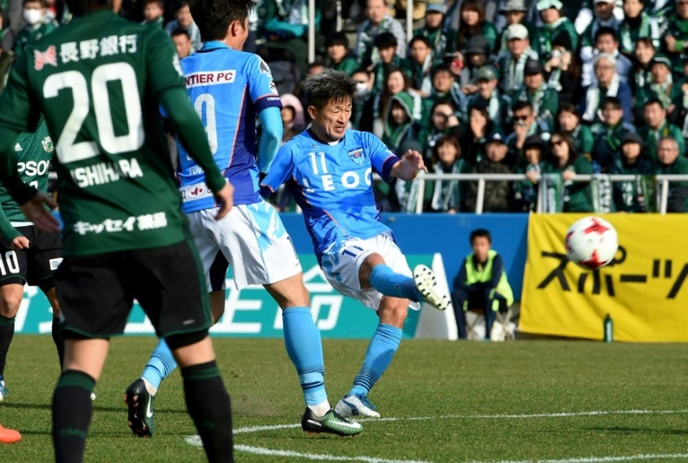 Yokohama venció al Shimizu. AFP