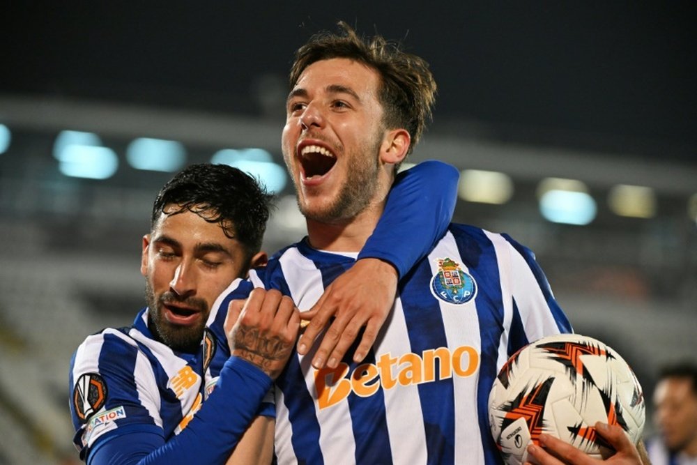 Nico Gonzalez joined Manchester City after City paid Porto a whopping €60m. AFP