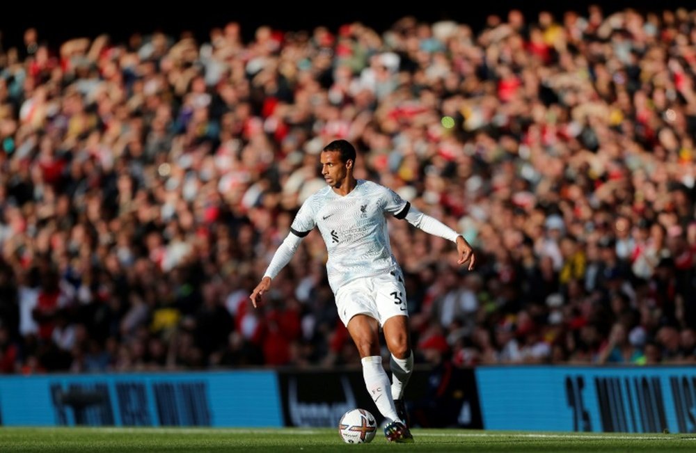 Fin de saison pour Joel Matip. afp