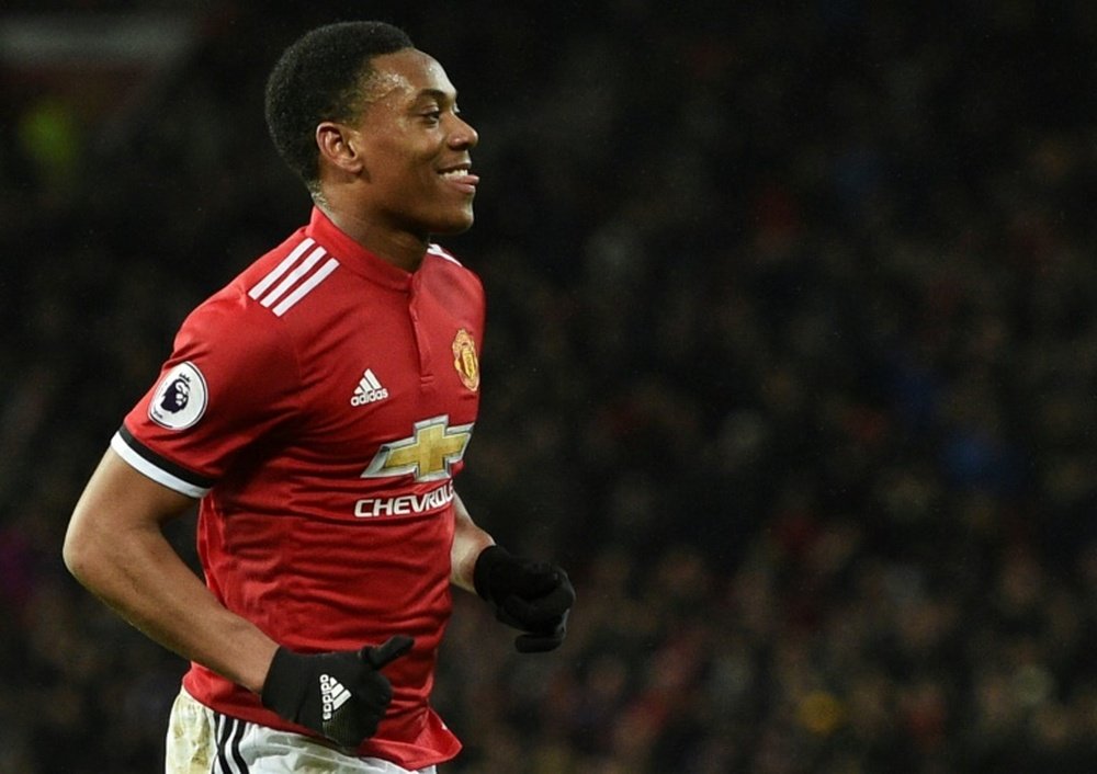 Mourinho will reluctantly accept Martial's departure. AFP