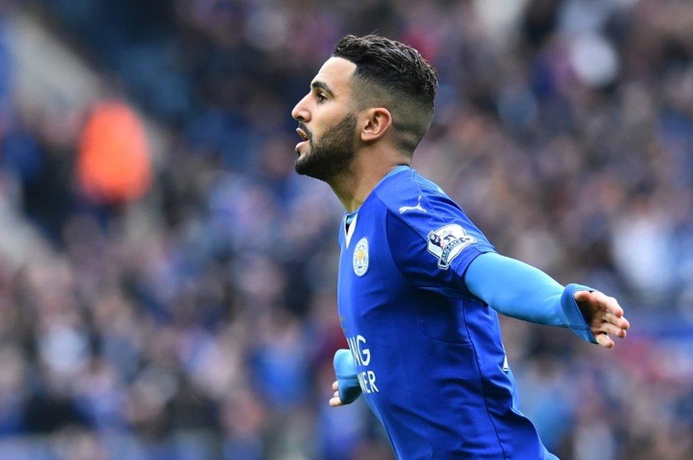 Leicester a recalé une offre pour Mahrez. AFP