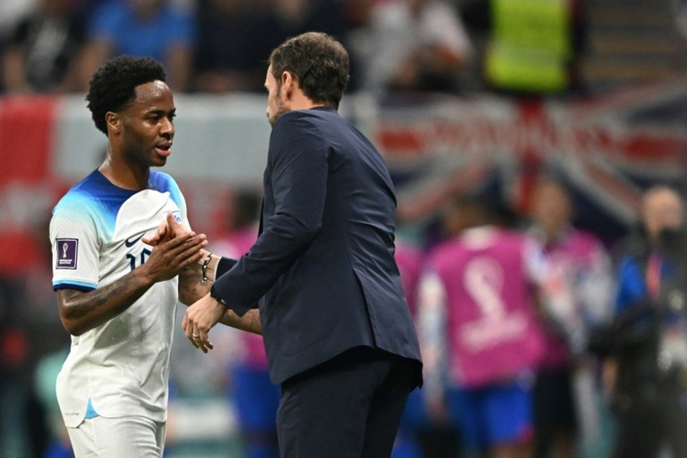 Sterling did not feature in England's squad against Senegal. AFP